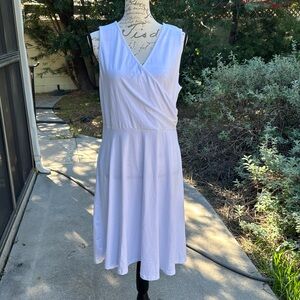 Brand new white cotton summer dress. XL